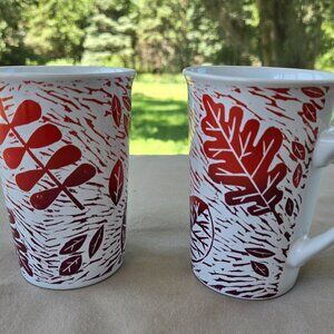 Starbucks Autumn Leaves Coffee Mugs Ombre Fall Coloring 2017